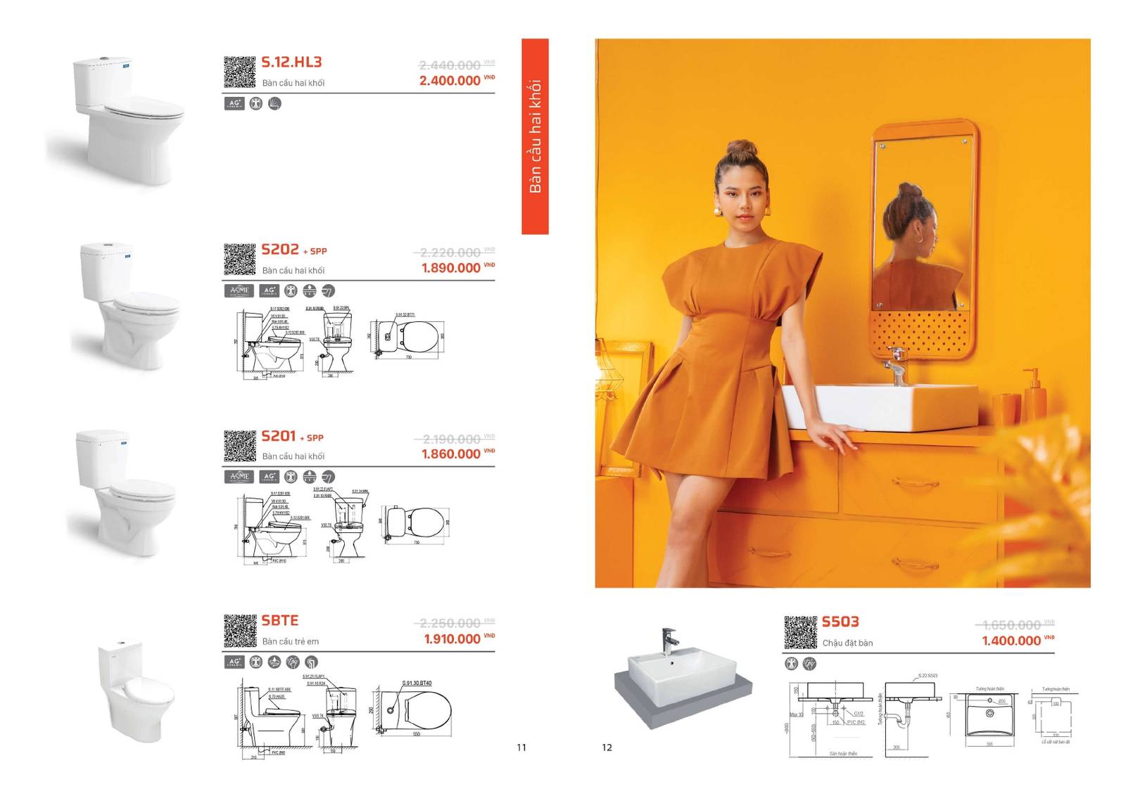 Bảng giá và Catalogue Thiết bị vệ sinh SANFI mới nhất 2024 /Page 